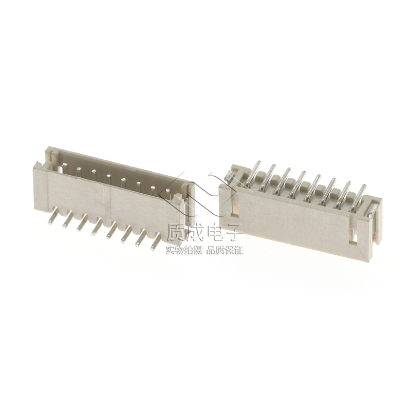 WAFER贴片针座 1.5间距立式加盖端子连接器 1.5-8Pin/1.5-8A立贴