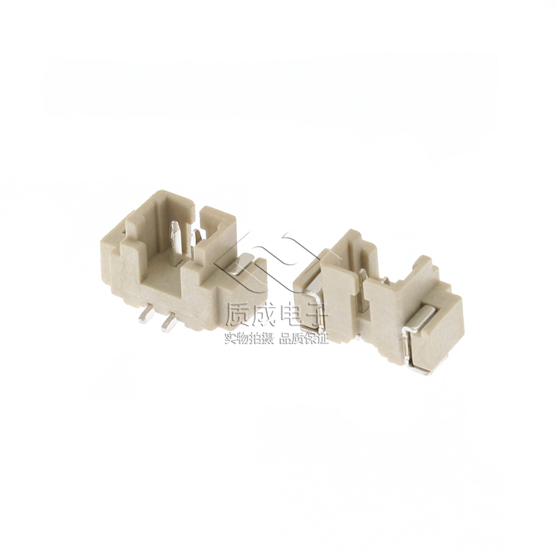 1.25mm-2P/2A立式贴片针座米色耐高温2-16P门锁SMD端子条形连接器