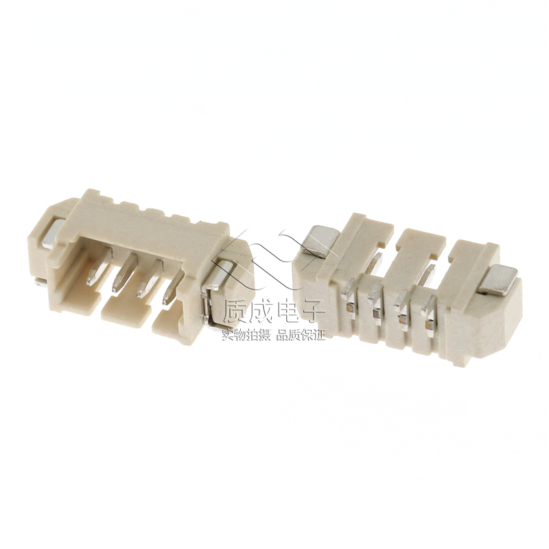 厂家直供1.25-4P贴片针座 1.25mm-4A卧式贴片接插口连接器板对线