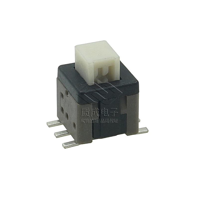 5.8X5.8X7.5短脚双排脚耐高温贴片平头按键